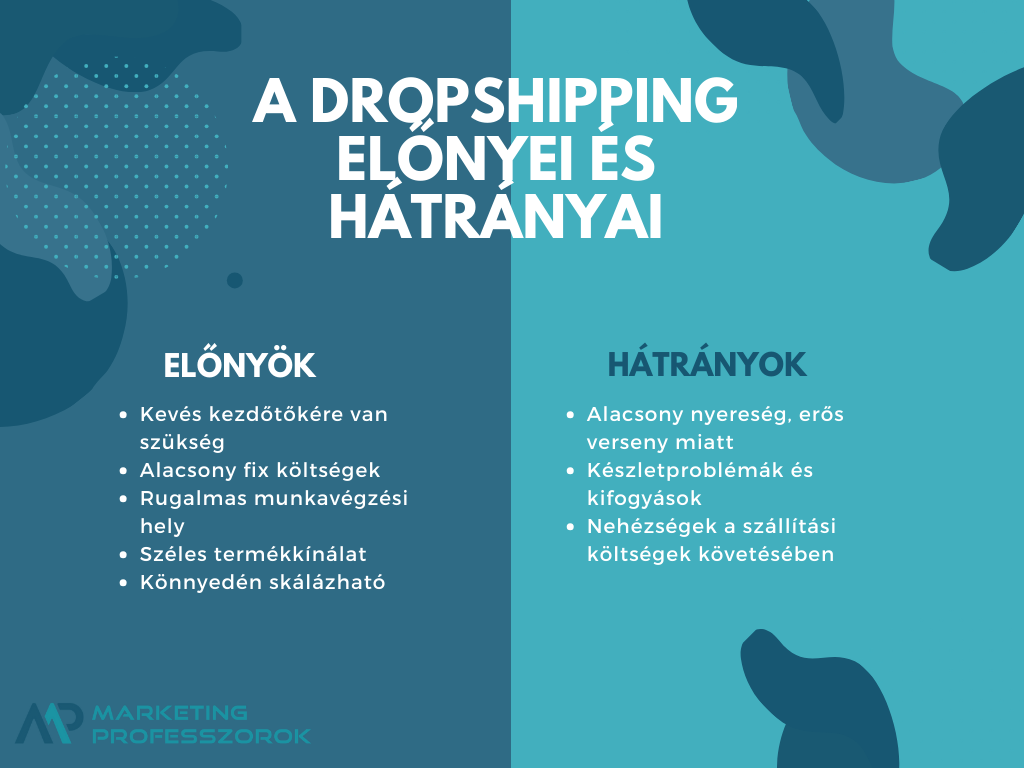 Dropshipping: mik az előnyei és hátrányai?