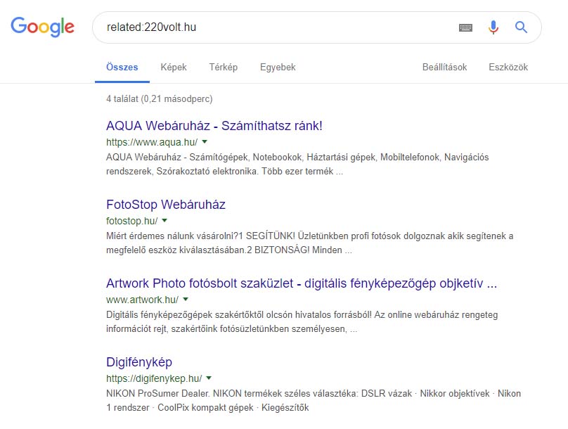 Hogyan kell keresni a Google-ben, hogy megtaláljak valamit? 